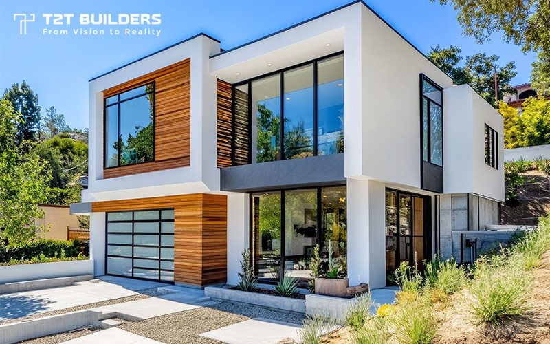T2T Builders' modern energy-efficient residential project